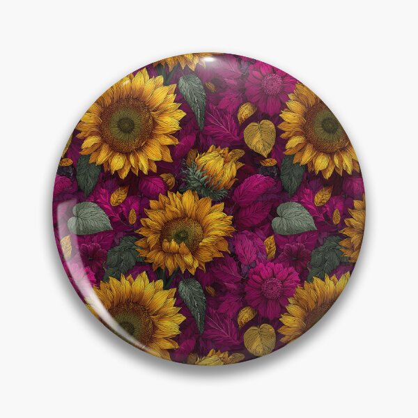 Item preview, Petaled Sunflower Texture - Hawaiian Flower Pattern - Bridesmaid Gifts designed and sold by RoyalStarsPatts.