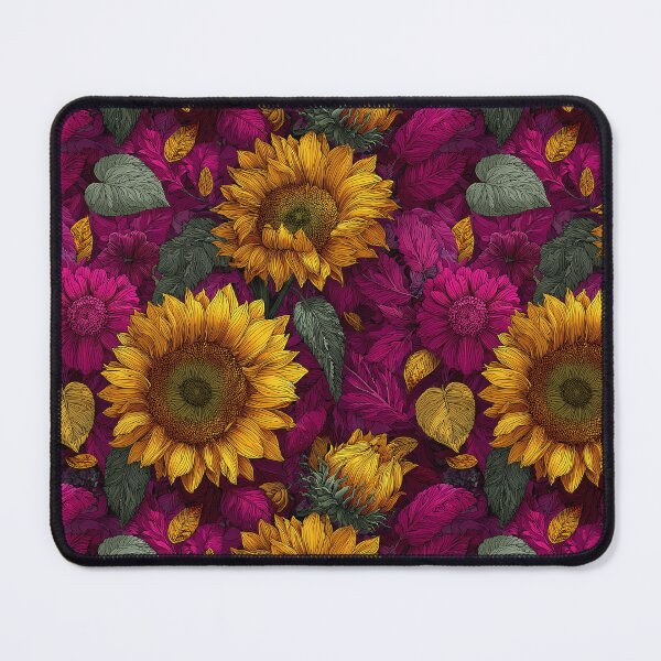 Item preview, Petaled Sunflower Texture - Hawaiian Flower Pattern - Bridesmaid Gifts designed and sold by RoyalStarsPatts.