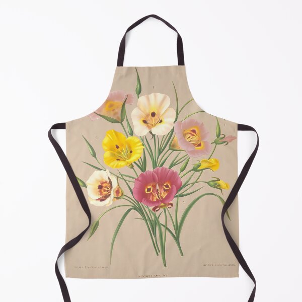 Item preview, Mariposa Lily Flowers | Botanical Art designed and sold by GammaRay.