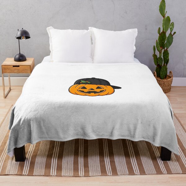 Item preview, Pumpkin Wearing Backward Baseball Cap Halloween Cute Cartoon designed and sold by longngusuc.