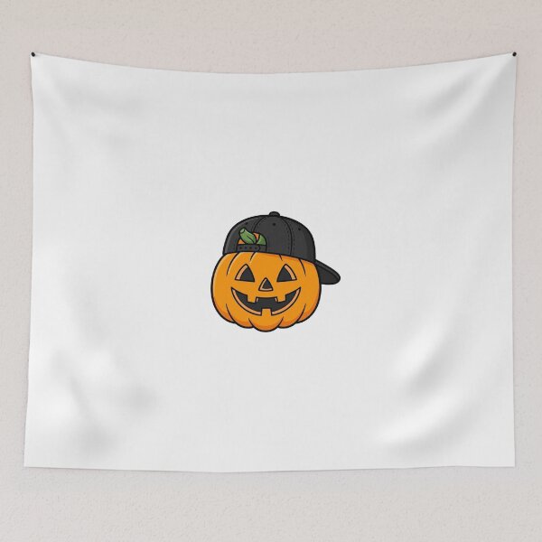 Item preview, Pumpkin Wearing Backward Baseball Cap Halloween Cute Cartoon designed and sold by longngusuc.