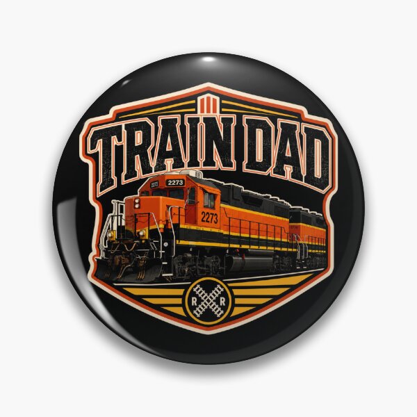 Item preview, Train Dad Railroad EMD GP38-2 Diesel Locomotive Railfan designed and sold by Maljonic.