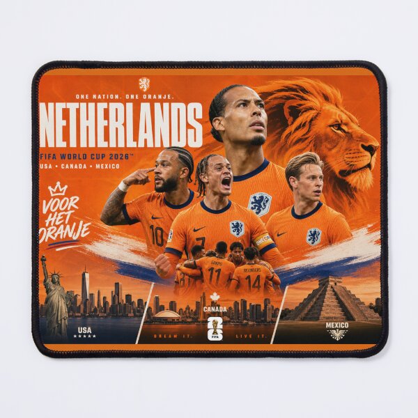 Item preview, Netherlands – Road to 2026 World Cup Poster designed and sold by ARbyCharlie.