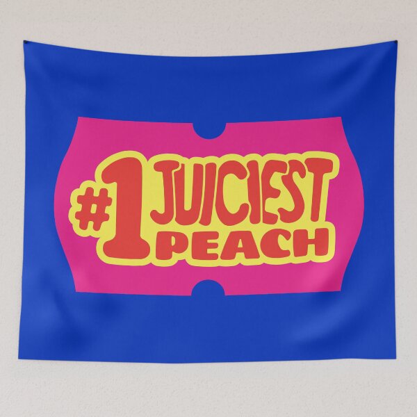 Item preview, Juiciest Peach Retro Fruit designed and sold by Zerhof.