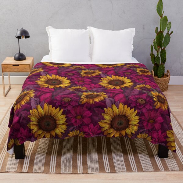 Item preview, Classic Sunflower Print - Birth Flower Pattern - Anniversary Gift Ideas designed and sold by RoyalStarsPatts.