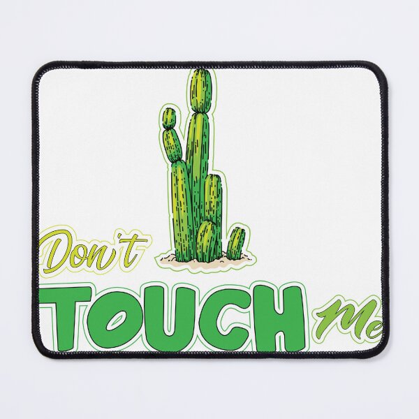 Item preview, Dont Touch Me Cactus Funny Plant Tags Art designed and sold by SP Motif.