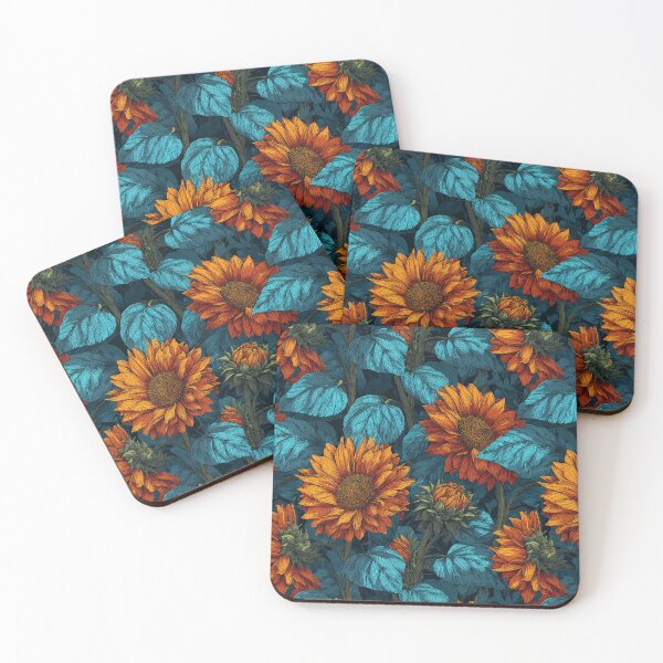 Item preview, Artistic Sunflower  - Birth Flower Pattern - Anniversary Gifts designed and sold by RoyalStarsPatts.