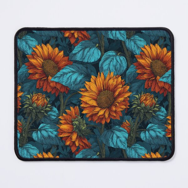 Item preview, Artistic Sunflower - Birth Flower Pattern - Anniversary Gifts designed and sold by RoyalStarsPatts.