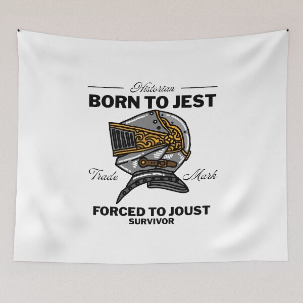 Item preview, Born to jest forced to joust survivor designed and sold by Peerless-Prime.