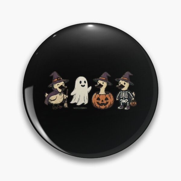 Item preview, Halloween Ducks And Ghost In Cute Spooky Costumes designed and sold by longngusuc.