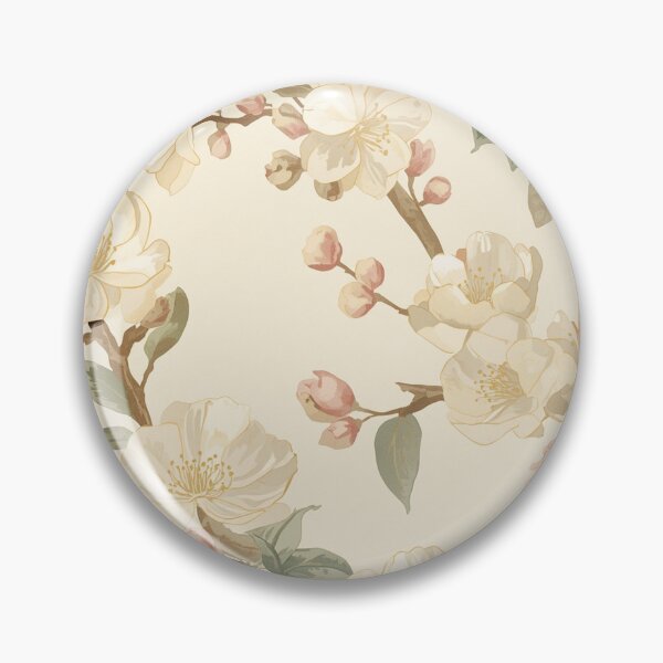Item preview, Lavish Sakura Flower | Vibrant Floral Japanese Botanical Watercolour designed and sold by Desolaa_Arts.