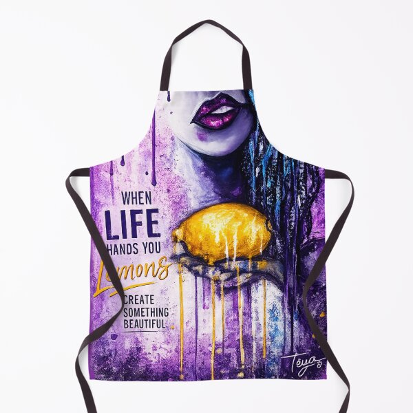 Aperçu de l'œuvre Quand la vie te donne des citrons créée et vendue par Creative Expressions Art.