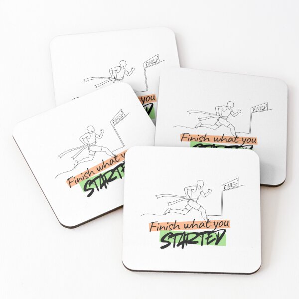 Item preview, Finish What You Started (Running) designed and sold by RunningWhiskers.