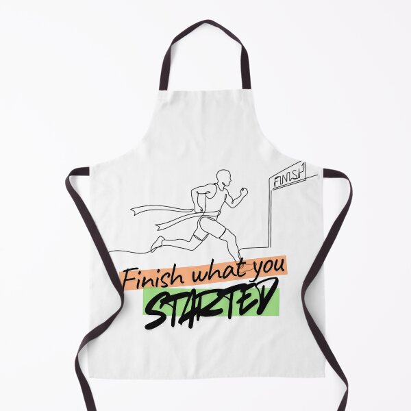 Item preview, Finish What You Started (Running) designed and sold by RunningWhiskers.