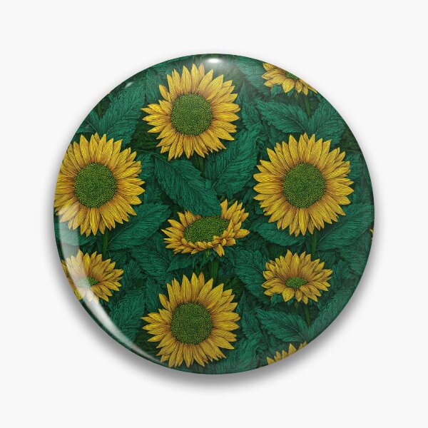 Item preview, Vibrant Sunflower Floral  - Retro Flower Floral - Anniversary Gifts For Her designed and sold by RoyalStarsPatts.