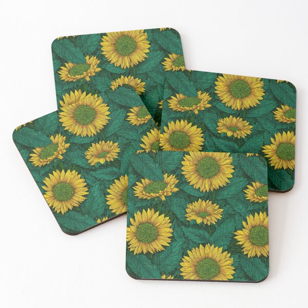 Item preview, Vibrant Sunflower Floral  - Retro Flower Floral - Anniversary Gifts For Her designed and sold by RoyalStarsPatts.