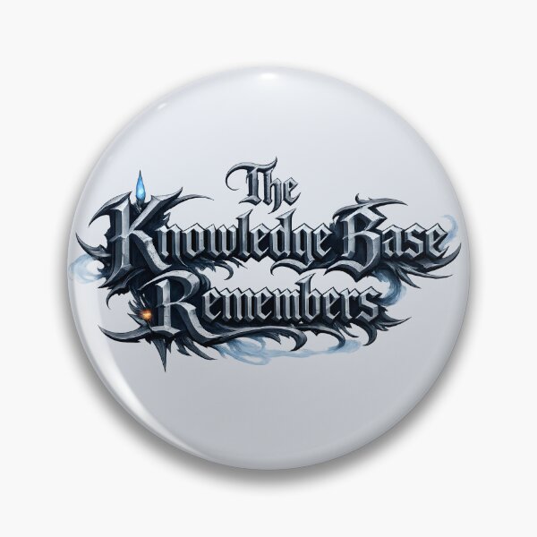 Item preview, The Knowledge Base Remembers – Gothic Fantasy Data Wizard Design designed and sold by Nerd Romance Café.