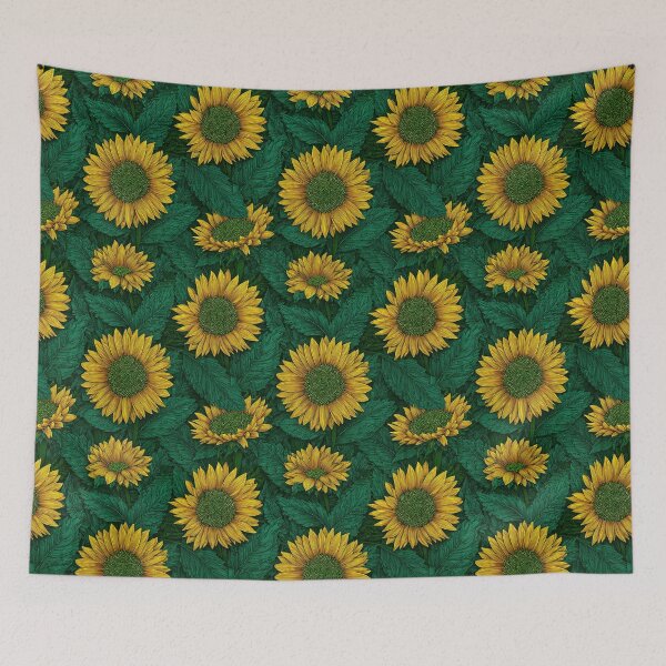 Item preview, Vibrant Sunflower Floral  - Retro Flower Floral - Anniversary Gifts For Her designed and sold by RoyalStarsPatts.