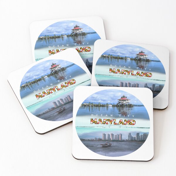 Item preview, Ocean City Maryland Coastal Beach Life designed and sold by ArtsyExplorer.
