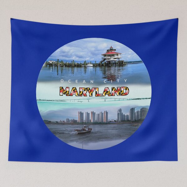 Item preview, Ocean City Maryland Coastal Beach Life designed and sold by ArtsyExplorer.