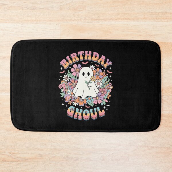Item preview, Birthday Ghoul Cute Ghost Retro Floral Happy Birthday designed and sold by longngusuc.