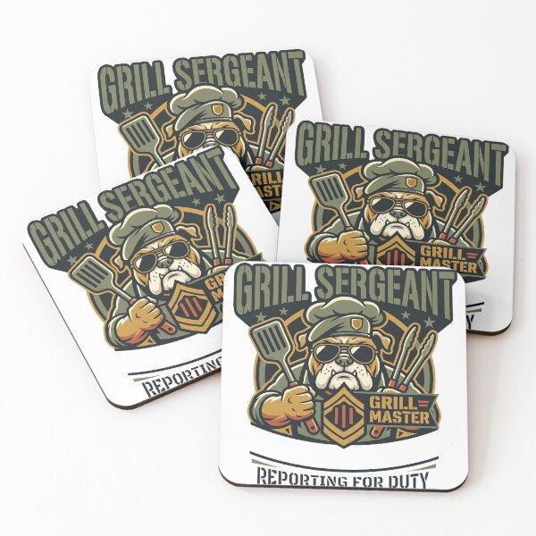 Item preview, Grill Sergeant designed and sold by The Quiet Canvas By Jacky.