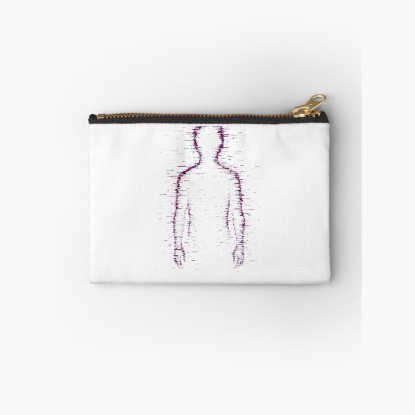 Item preview, The Static Shadow – Neon Glitch Human Form designed and sold by JupiterGlitchEmpire.