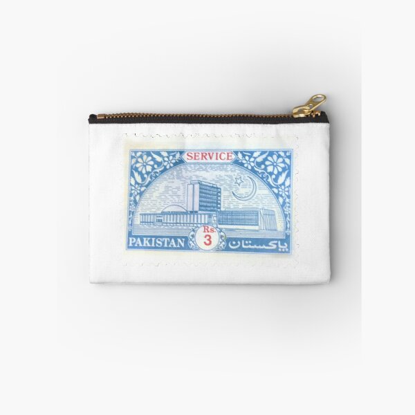 Item preview, Pakistan Service Blue Vintage Postage Stamp designed and sold by red-amber65.