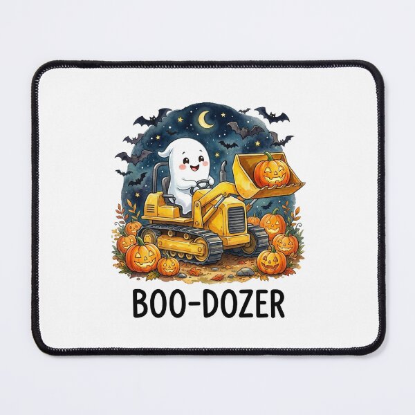 Item preview, Boo-Dozer Adorable Ghost Driving Construction Halloween Exca designed and sold by longngusuc.