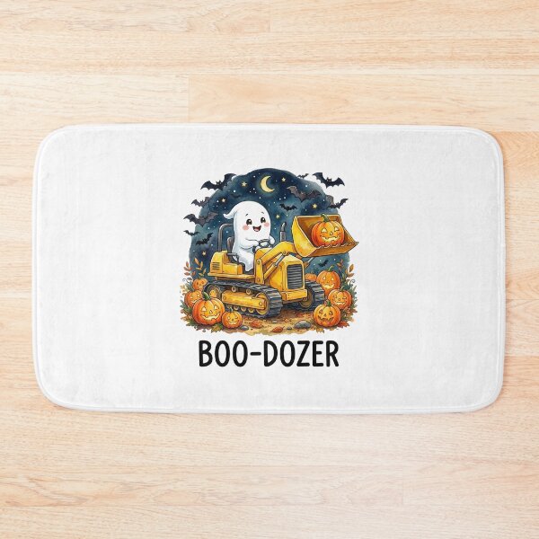 Item preview, Boo-Dozer Adorable Ghost Driving Construction Halloween Exca designed and sold by longngusuc.