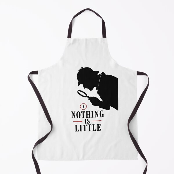 Item preview, Sherlock Holmes Nothing Is Little Minimalist Clue Graphic designed and sold by Fenay Designs.