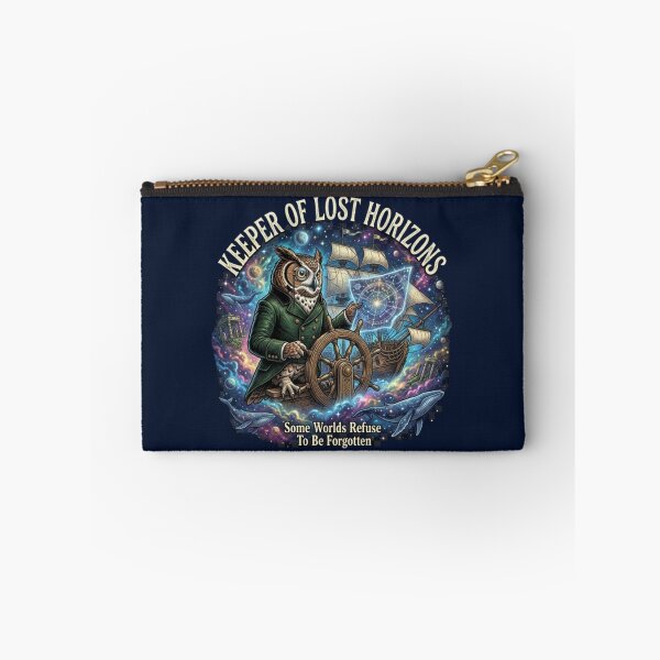 Item preview, Keeper of Lost Horizons – Cosmic Owl Navigator  designed and sold by Dogandesighn.