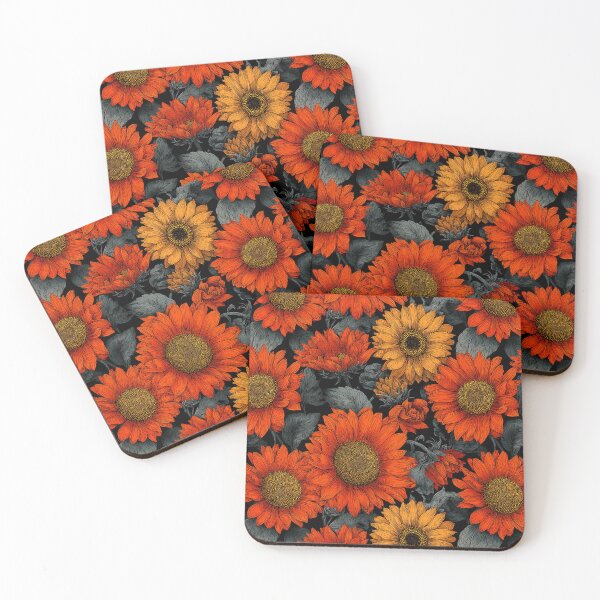 Item preview, Delicate Sunflower Texture  - Birth Flower Pattern - Anniversary Gifts For Husband designed and sold by RoyalStarsPatts.