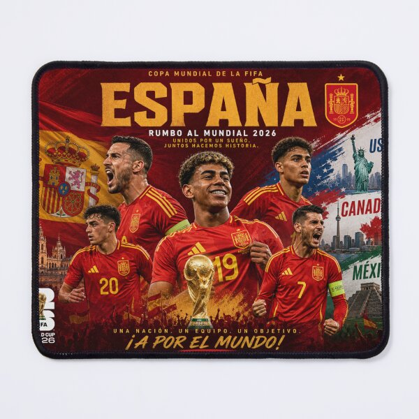 Item preview, Spain – Road to 2026 World Cup Poster designed and sold by ARbyCharlie.