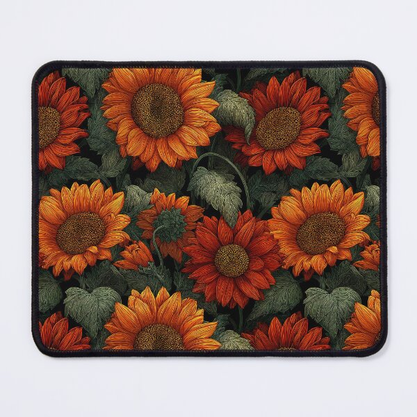 Item preview, Flourishing Sunflower Print - Retro Flower Floral - Anniversary Gifts For Mom designed and sold by RoyalStarsPatts.