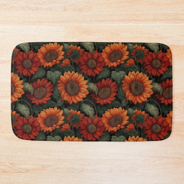 Item preview, Flourishing Sunflower Print  - Retro Flower Floral - Anniversary Gifts For Mom designed and sold by RoyalStarsPatts.