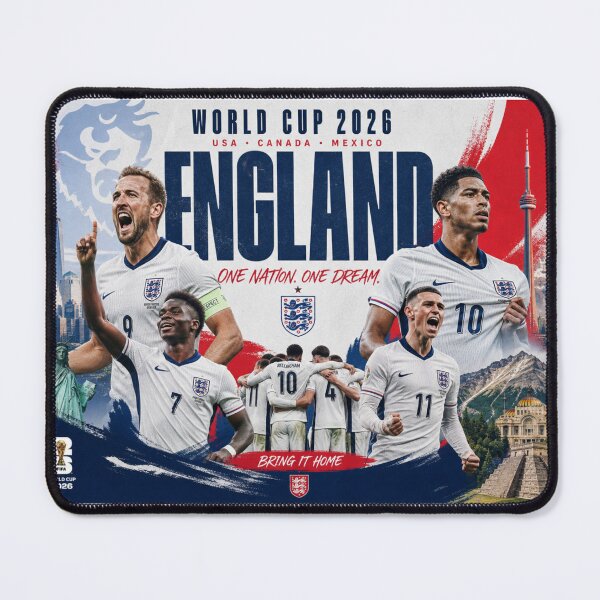 Item preview, England – Road to 2026 World Cup Poster designed and sold by ARbyCharlie.