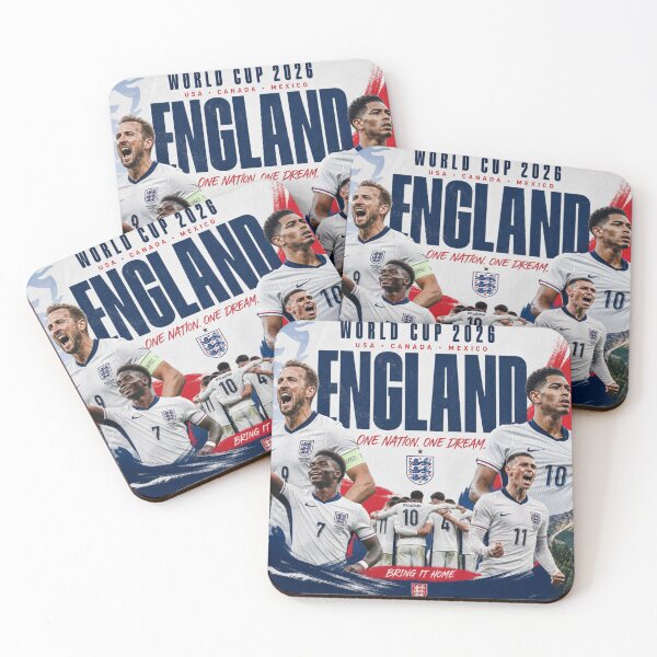 Item preview, England – Road to 2026 World Cup Poster designed and sold by ARbyCharlie.