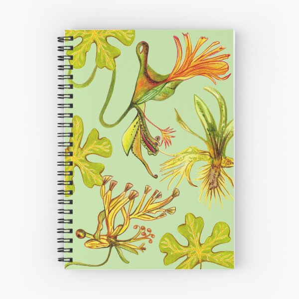 Item preview, Botanical swirl: a plant motif of leaves and flowers designed and sold by Beltrida.