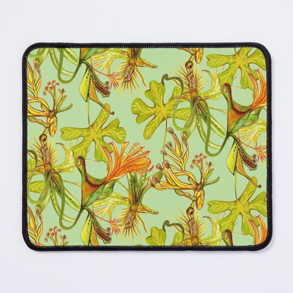 Item preview, Botanical swirl: a plant motif of leaves and flowers designed and sold by Beltrida.