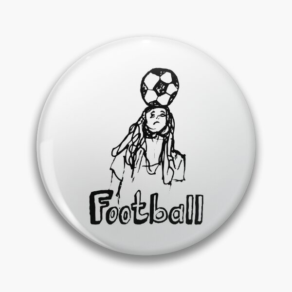 Item preview, Hand-Drawn Football Blacke and White Sketch Art designed and sold by E20STUDIO.