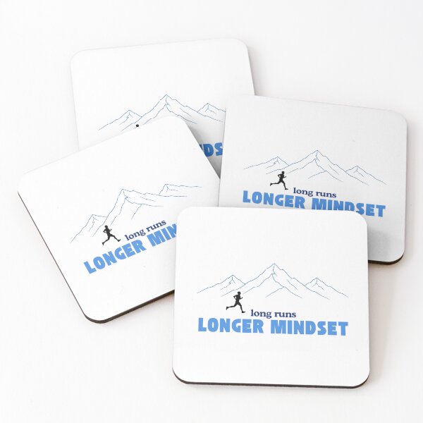 Item preview, Long Runs Longer Mindset (Running) designed and sold by RunningWhiskers.