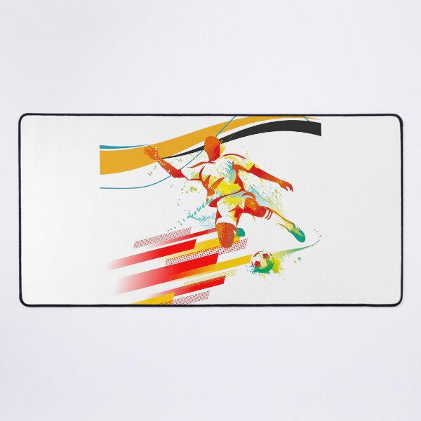 Item preview, Abstract Soccer Player Splatter Art Graphic designed and sold by E20STUDIO.