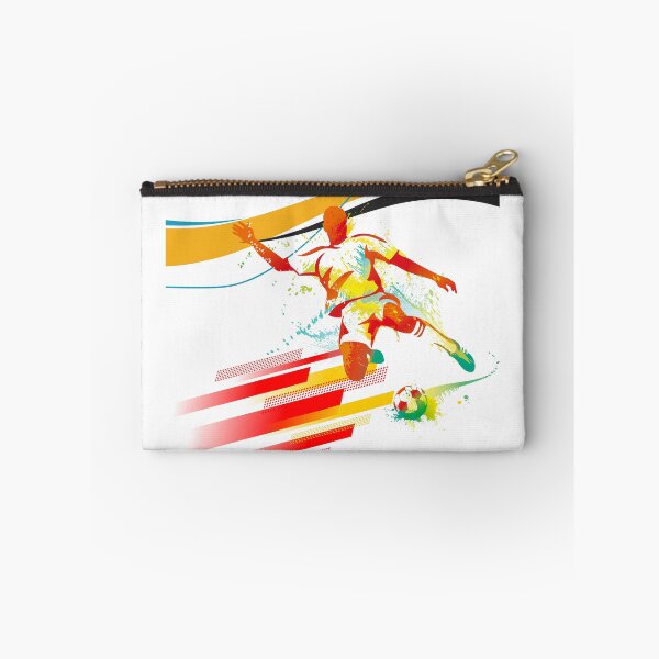 Item preview, Abstract Soccer Player Splatter Art Graphic designed and sold by E20STUDIO.