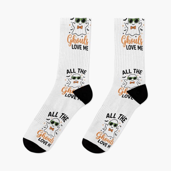 Item preview, Cool Ghost With Sunglasses Ghouls Love Me Funny Halloween designed and sold by longngusuc.