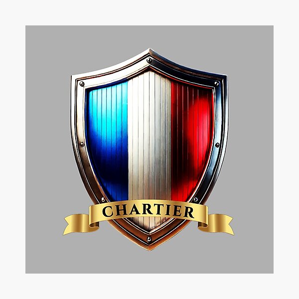Item preview, Chartier French Heritage Crest Shield designed and sold by Highlandkings.