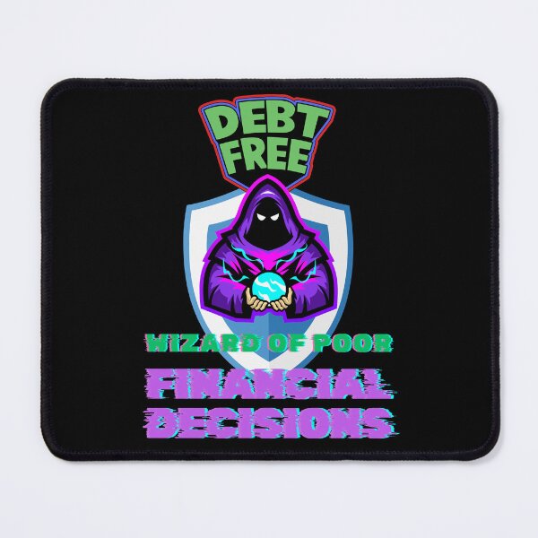 Item preview, Funny Finance T-Shirt for Accountants: Wizard of Poor Decisions, Student Debt Graduation Gift designed and sold by E20STUDIO.
