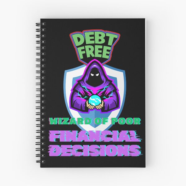 Item preview, Funny Finance T-Shirt for Accountants: Wizard of Poor Decisions, Student Debt Graduation Gift designed and sold by E20STUDIO.