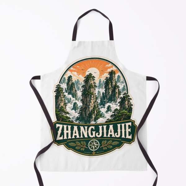Item preview, Zhangjiajie Avatar Mountains China Travel Design designed and sold by ArtsyExplorer.