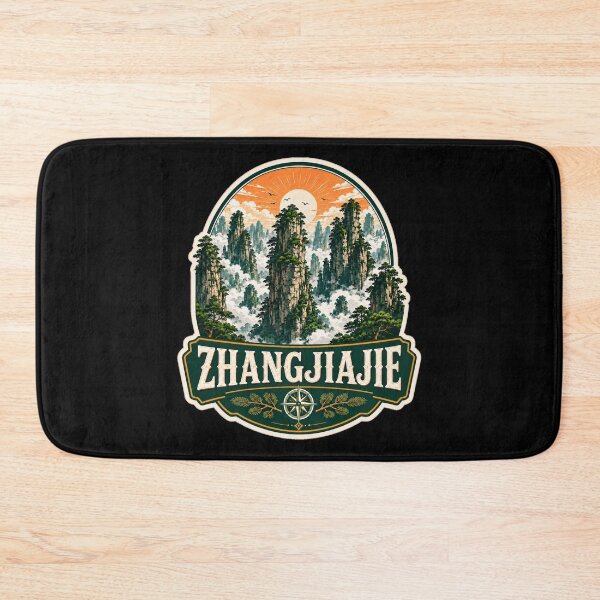 Item preview, Zhangjiajie Avatar Mountains China Travel Design designed and sold by ArtsyExplorer.